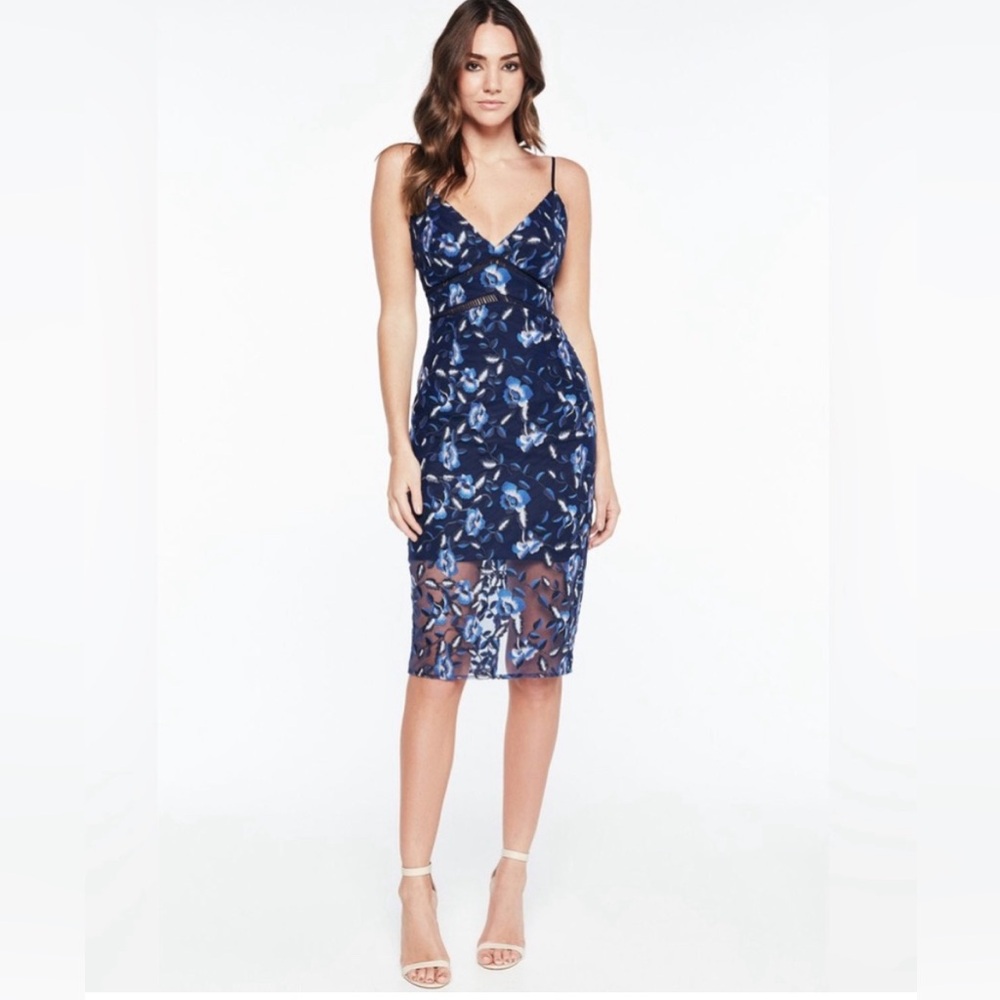 Bardot Sapphire Midi Dress - US Size 6